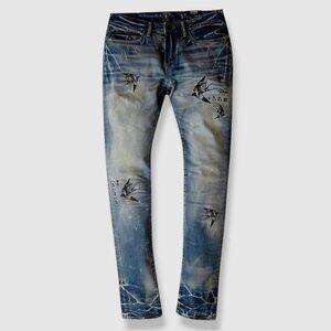 PRPS "Cayenne" stretch Llewellyn Skinny Jeans